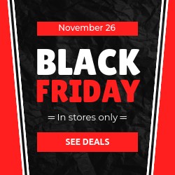Black Friday In Red Stores Only