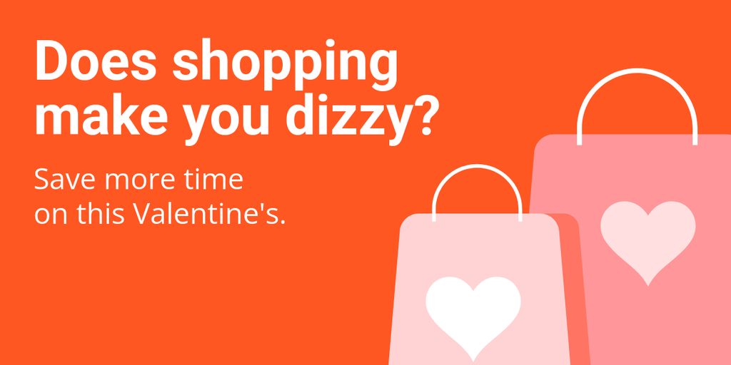 Valentine's Day Dizzy Shopping X Image Post