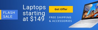 Blue Laptop Flash Sales