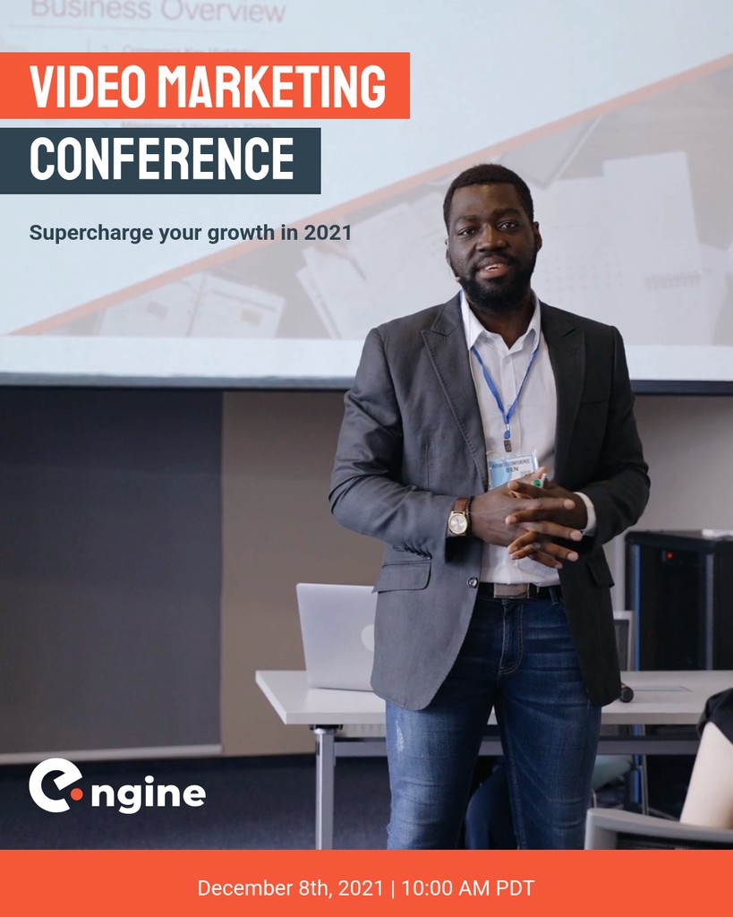 Video Marketing Supercharge Conference Video Video in-feed Ad