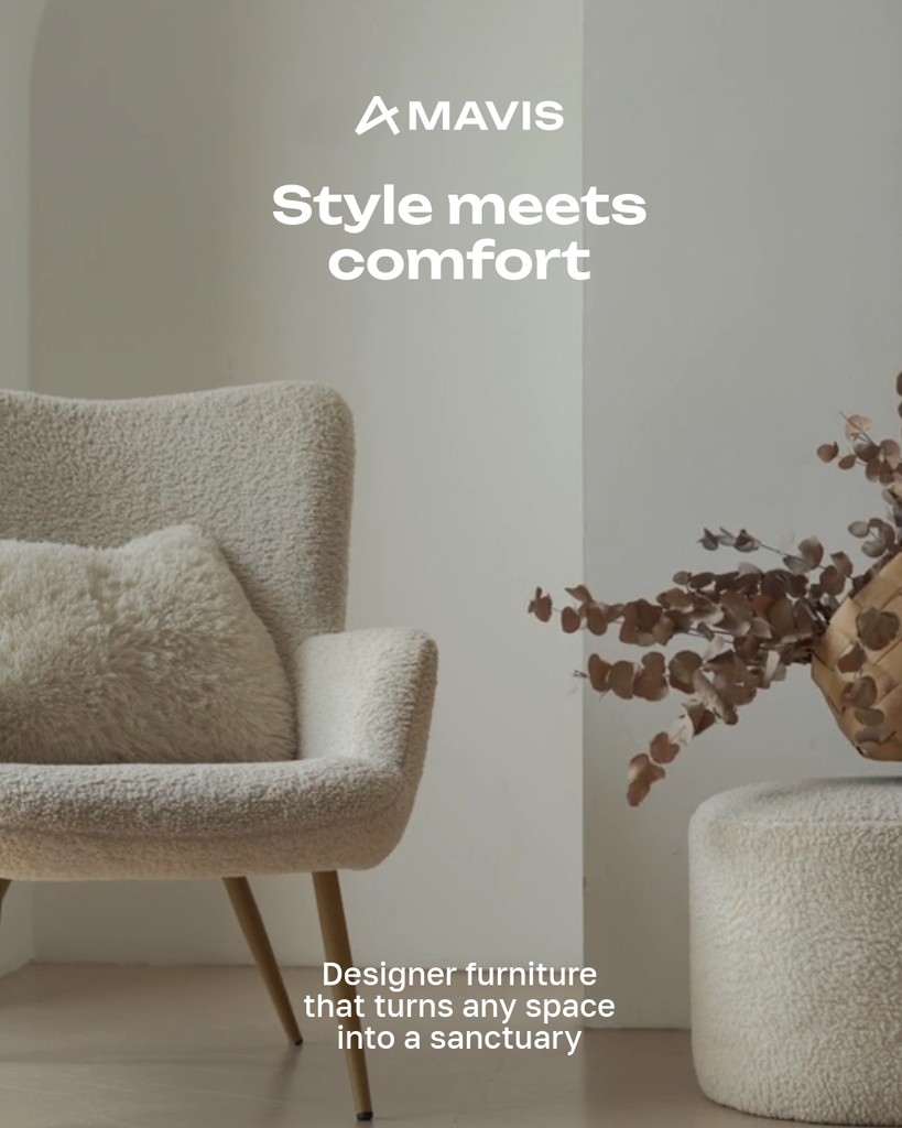 Style Meets Comfort Mavis Furniture Video Video in-feed Ad