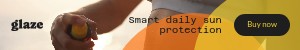 Smart Daily Sun Protection Glaze Beauty Products Animated Mobile Banner