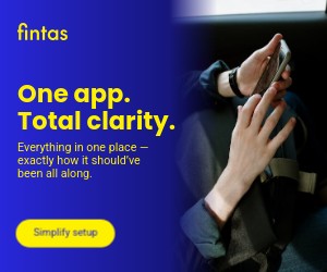 One App with Total Clarity Fintas Finance Animated Inline Rectangle
