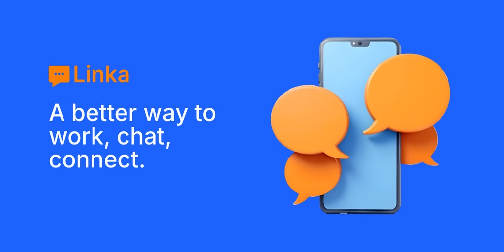 Connect on Mobile with Linka Software Animated X Image Post