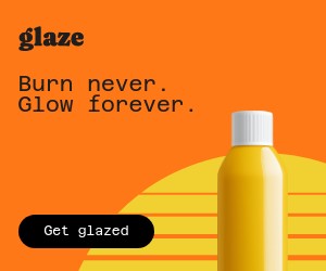 Burn Never Glaze Beauty Products Animated Inline Rectangle