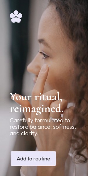 Reimagined Ritual with Yori Beauty Products Video Half Page
